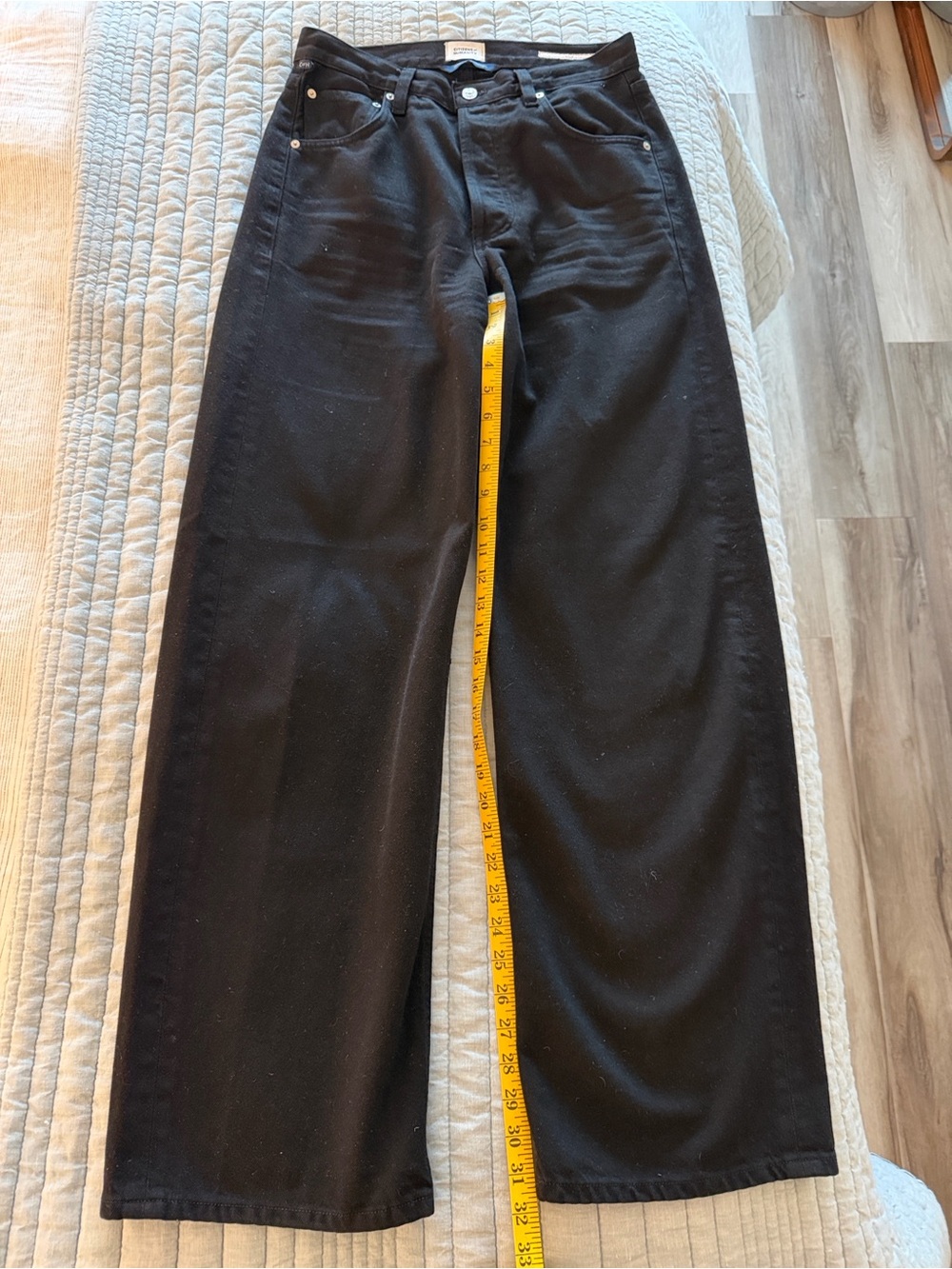 Citizens of Humanity Ayla Black Jeans Size 26 32” Inseam
